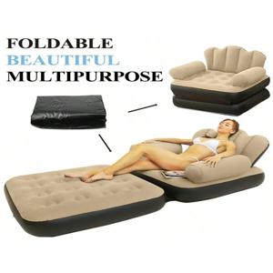 풍선 소파 야외 성인 게으른 소파 다기능 5 대 1 풍선 침대 편리한 접이식 라운지 의자