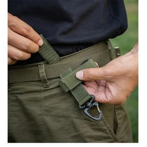 1/2개 신형 다목적 전술 장갑 버클 훅 환기구 군용 로프 등반 야외 보관 조절 캠핑 걸이