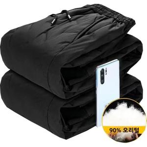 두꺼운 다운 코튼 팬츠 겨울 야외 남성 캐주얼 바지 방풍 따뜻한 하란 롱 팬츠 기타 스타일 패셔너블