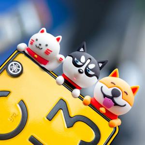 오토바이 장식 전기 자전거 장식 - 대시보드 장식품, 번호판 프레임, 배터리 데칼 - 맞춤형 라이딩용