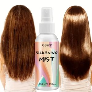 GSWP 실키 헤어 스프레이는 열 보호 기능과 기분 좋은 향을 제공하며, 모발을 부드럽고 윤기 있게 만들어주는 리브인 트리트먼트입니다. 100ml