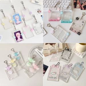 인스타그램 스타일 한국 유행 K 팝 스타 사진 카드홀더, 아이돌 팬 Goo 카드 정리함 보호대, 3 인치 폴라로이드 디스플레이 행거