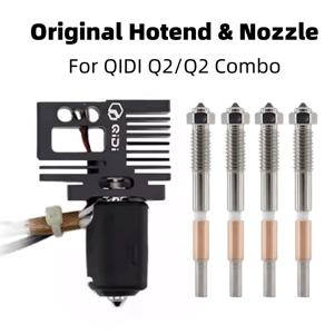 QIDI Q2 Q2 콤보 3D 프린터용 핫엔드 바이메탈릭 퀵 교체 노즐 0.2/0.4/0.6/0.8mm QIDI Q2 핫엔드 업데이트 부품용
