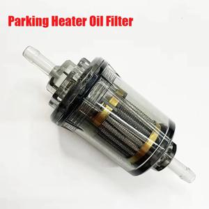 1/2개 유니버설 자동차 연료 필터 워터 세퍼레이터 히터용 완전 세트 가스 워터 세퍼레이터 필터 액세서리