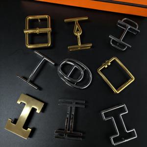 새로운 노벨트, 더블 레터 H 명품 디자이너 35mm-40mm 벨트 버클 남성 패션 여성 드레스 액세서리 장식용