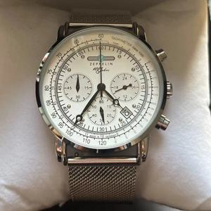 비즈니스 레저 클래식 남성용 시계 3개의 눈금이 있는 다기능 크로노그래프 제플린 오토매틱 날짜 표시 쿼츠 시계