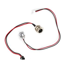 밸런싱 스쿠터 호버 보드 3 핀/프롱 2 와이어 충전 포트 교체 실용 밸런스 자동차 부품