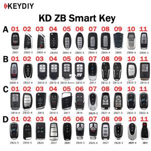 KEYDIY KD 스마트 키 ZB 리모컨 ZB01/02/03/04/05/06/08/10/11/12/15/16/17/21/22/24/27/28/29/31/32/33/34/41 X2/MAX 프로그래머용