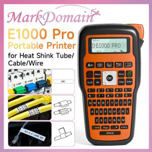 산업용 라벨링 E1000 PRO 라벨 메이커 프린터 키보드 기호 Brother TZ231 라벨 메이커 테이프 열 수축 튜브와 호환 가능