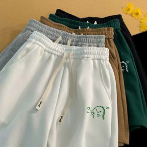 M-8XL 오버사이즈 캐주얼 반바지, 재미있는 표현 프린트 반바지, 커플 농구 반바지, 패션