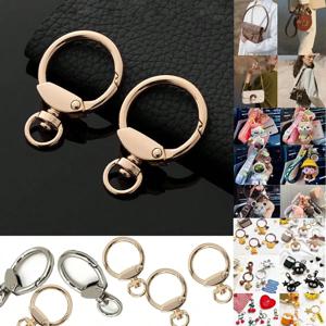 10개 회전식 로브스터 스프링 오픈형 O링 가죽 가방 흐윤 벨트 스트랩 버클 부자재 펜던트 키링 체인 스냅 클래스프 트리거