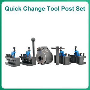 Aa Max 선반 퀵 체인지 공구 포스트 세트 WM210V & WM180V 16x16mm 스윙 오버 베드 용 공구 받침대 120-220mm