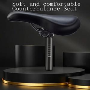 어린이 자전거 좌석 스쿠터 좌석 안장 좌석 하위 균형 자전거 두꺼운 부드러운 쿠션 좌석 가방 유모차 액세서리