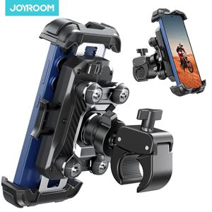 조이룸 오토바이 폰 마운트 진동 방지 폰 홀더 오토바이 핸들바용 자전거 폰 마운트 아이폰용 4.7-7인치 폰용