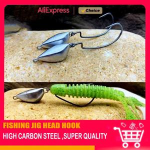 5pcs 5g 7g 10g 지그 헤드 딥 낚시 후크 무게 싱커 지그 물 총알 무게 회전 싱커 낚시 태클 액세서리