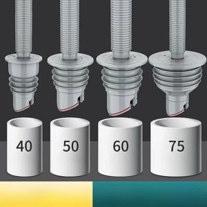 싱크 플러그 하수관 씰링 링 워터 플러그 바닥 배수 샤워 스토퍼 욕실 액세서리 70-75mm 실리콘 배수구 주방