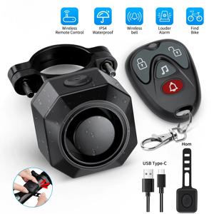무선 방수 오토바이 스쿠터 자전거 도난 방지 경보, 보안 보호, 진동 도난 경보, 신제품