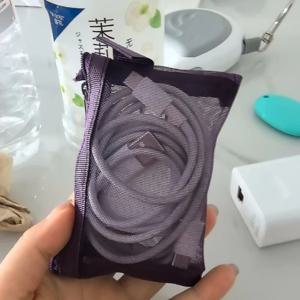 미니 투명 나일론 메쉬 지퍼 화장품 파우치 귀여운 여성용 작은 립스틱 메이크업 파우치 데이터 케이블 키 이어폰 정리함 케이스