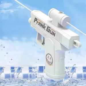 양면 역방향 창의적인 장난 물총 여름 트릭 전술 양방향 물 분사 미니 재미있는 물총