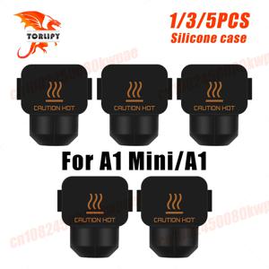 1/3/5/10PCS Bambu Lab A1 미니 케이스 용 실리콘 양말 3D 프린터 가열 블록 실리콘 슬리브 A1 Hotend 단열 커버