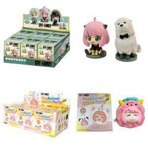 새로운 오리지널 블라인드 박스 SPY×FAMILY 애니메이션 캐릭터 모델 그림 장난감 컬렉션 장식 Anya Loid Yor Bond 어린이 선물