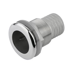 316 스테인리스 스틸 보트 스루 헐 피팅 커넥터 고품질 해양 반나사형 물 배출구 보트 빌지 드레인 호스 피팅