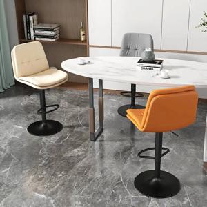 접이식 하이 체어 주방 바 벤치 모던 주방 스툴 의자 등받이가 있는 녹색 바 스툴 인체공학적 암체어 바잘게