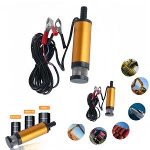 12V 전기 이송 펌프 12L/분 디젤 오일 물 연료 교환 트럭 해양 차량 유틸리티 펌프