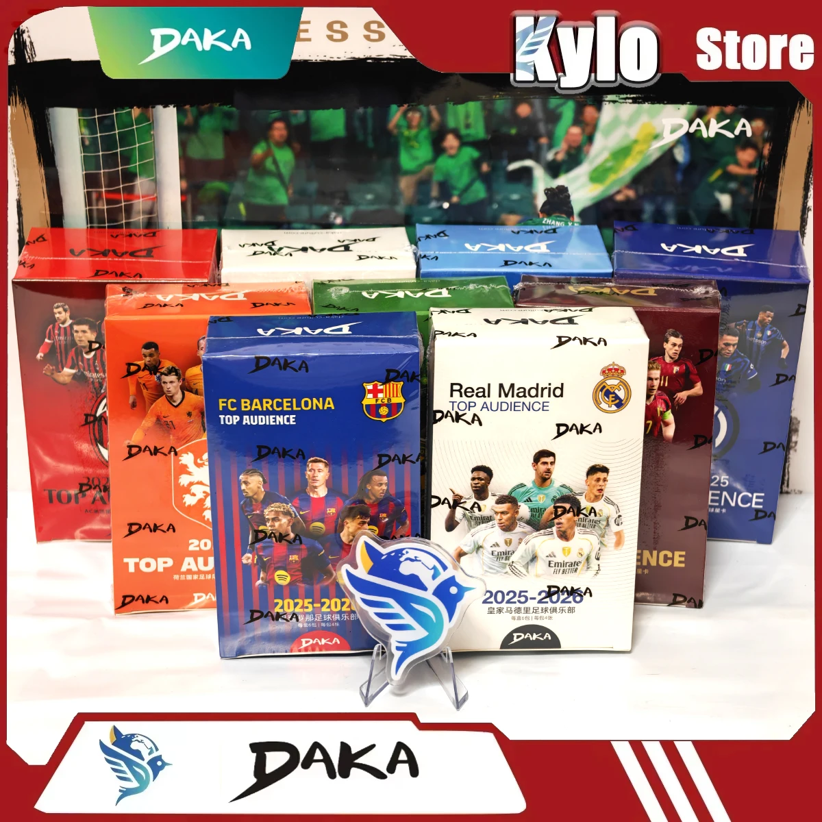 2025-2026 다카 메시 야말 음바페 축구 컬렉션 카드 레알 마드리드 바르셀로나 맨체스터 유벤투스 알레 밀라노 스타 선수 카드