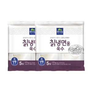 면사랑 칡냉면용 육수(냉동)(340g X 5개) 1700g 2개