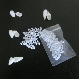 1 쌍 할로윈 뱀파이어 이빨 송곳니 틀니 소품 파티 의상 DIY 코스프레 소품 단단한 접착제와 틀니 수지 송곳니