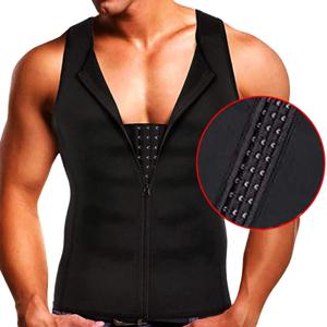 남성 슬리밍 모델링 스트랩 벨트 슬리밍 코르셋 조끼 압축 Shapewear 슬림 3 브레스트 탑 지방 연소 조끼