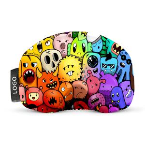 직업적인 극세사 스키 고글 커버 주문 연약한 부대 스키 고글 보호자