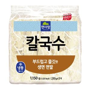 면사랑 칼국수 1.15kg(230gx5개)