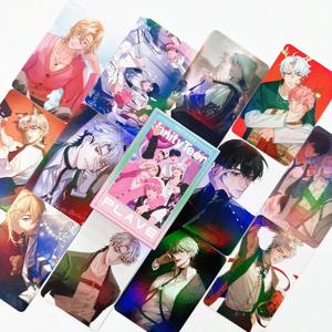 55PCS 한국 플레이브 레이저 로모 카드 세트 - 예준 밤비 은호 하민 만화 캐릭터 HD 포토카드 팬 컬렉션 선물
