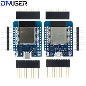 Wemos Mini D1 ESP8266 ESP32 ESP-32S WIFI Bluetooth CP2104 개발 보드 모듈 Arduino 용 핀 포함