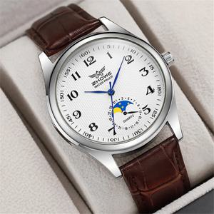 심플 캘린더 디지털 쿼츠 시계, 캐주얼 블랙 가죽 숙녀 시계, 드레스 시계, 커플 시계, 패션 205, 신제품