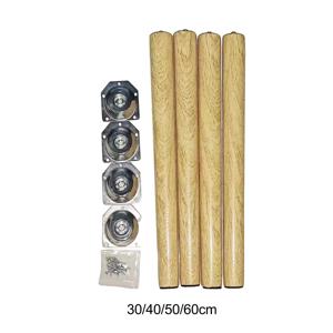 4Pcs 모조 나무 의자 다리 테이블 다리 라운드 테이퍼 책상 테이블 피트 다리 TV 캐비닛 드레서 소파에 대 한 책상 의자 다리