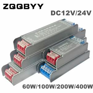 DC12V 24V 스위칭 전원 공급 장치 AC176-264V 음소거 조명 변압기 LED 조명 드라이버 60W 100W 200W 300W 400W 전원 어댑터