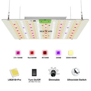 85W 180W LM281B+ PRO LED 성장 빛 전체 스펙트럼 식물 램프 양자 LED 성장 램프 온실 수경 식물 성장 빛