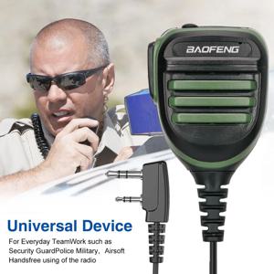 Baofeng BF-780 PTT 원격 방수 스피커 AR-F8 용 마이크 마이크 Baofeng UV-S9 PLUS UV13 PRO UV-5R UV-82 888S 워키 토키