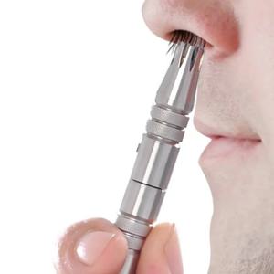 수동 미니 코 및 귀 트리머 스테인레스 스틸 면도기 헤어 컷 클리퍼 제거