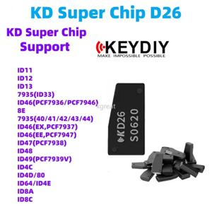 KEYDIY KD 슈퍼 칩 D26 지원 PCF7935 PCF7936 ID46 ID47 ID48 ID49 ID4D ID80 ID64 ID4E ID11 ID12 ID13 8A 8C 트랜스폰더 칩