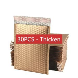 30개 홀로그램 메일러 레이저 버블 메일러 패딩 봉투 포장 가방 비즈니스용 버블 메일러 배송 포장