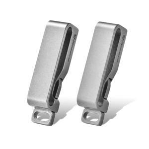 휴대용 경량 허리 벨트 버클 티타늄 합금 EDC 카라비너 훅 클립 범용 키체인 아웃도어