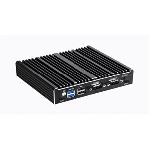 메탈 케이스 미니 PC 인텔 N2840 데스크탑 컴퓨터 Pfsense DDR3L Msata SSD 2Lan 2COM VGA HD 디스플레이