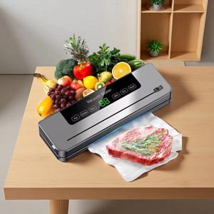 진공 포장기 가정용 자동 식품 진공기 신선도 유지 플라스틱 포장 밀봉 진공 포장기