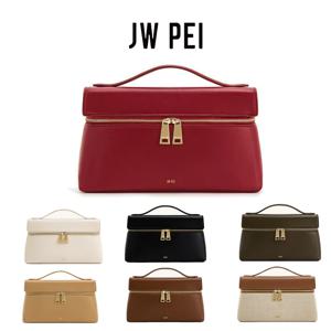 JW PEI 박스백, 심플, 출퇴근 도시락 가방, 핸드백, 크로스백, 여성용 작은 가방, 스타일리시한 핸드백