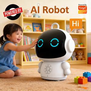 투야 스마트 라이프 AI 음성 인식 로봇 조기 교육 장난감 어린이용 음성 상호작용 이야기 들려주는 동반자 채팅봇