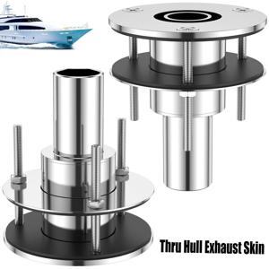 선체 배기구 피팅 튜브 파이프 소켓 하드웨어 부품 보트 해양 자동차 트럭 디젤 주차 히터용 공기 디젤 히터